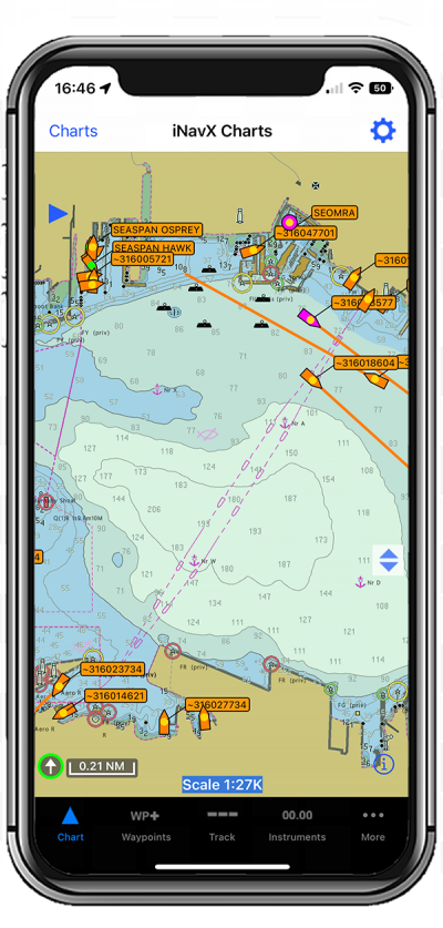 iNavX navigacijska aplikacija - alternativa za iPhone uporabnike