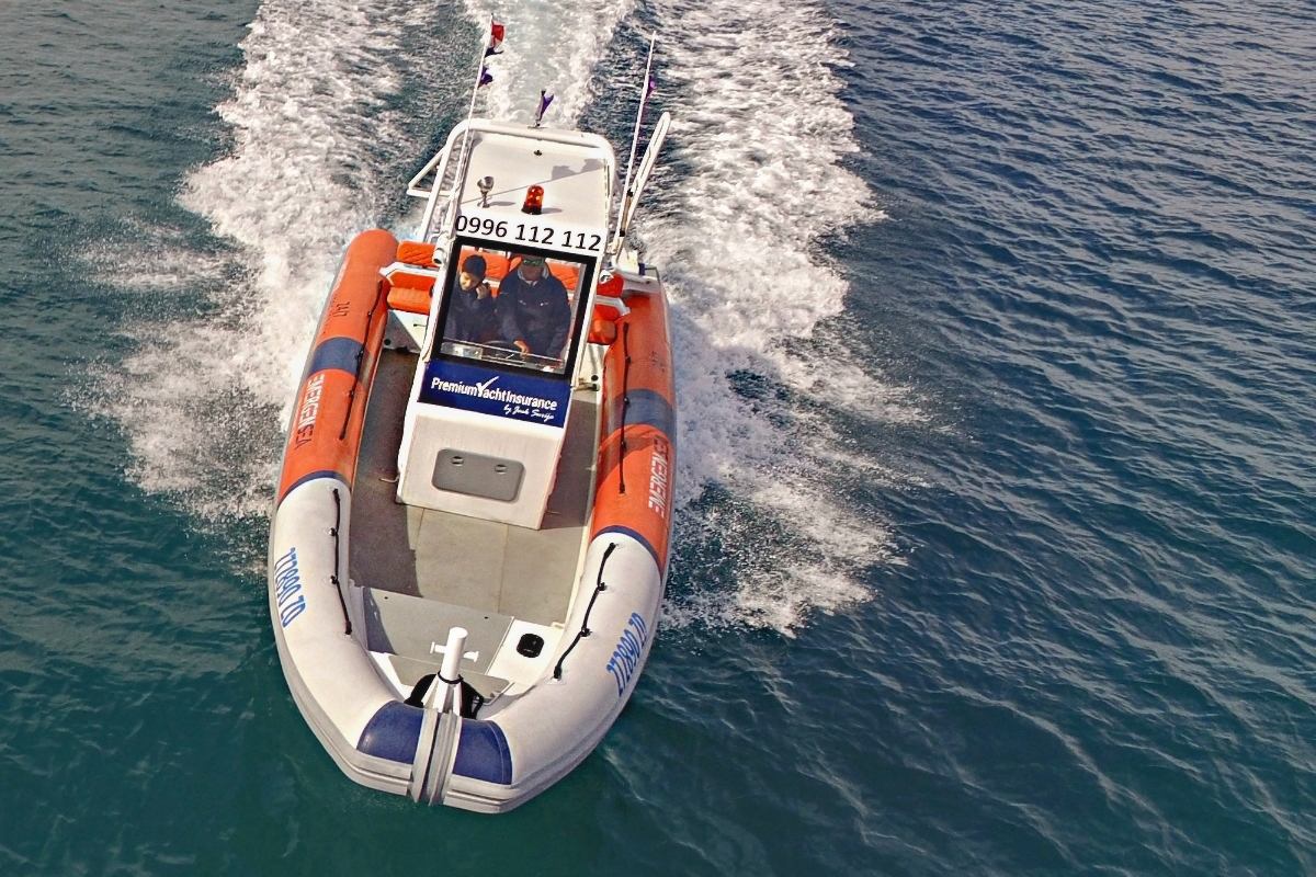 Mediteranska mreža pomoči na morju — reševalna akcija na plovilu
