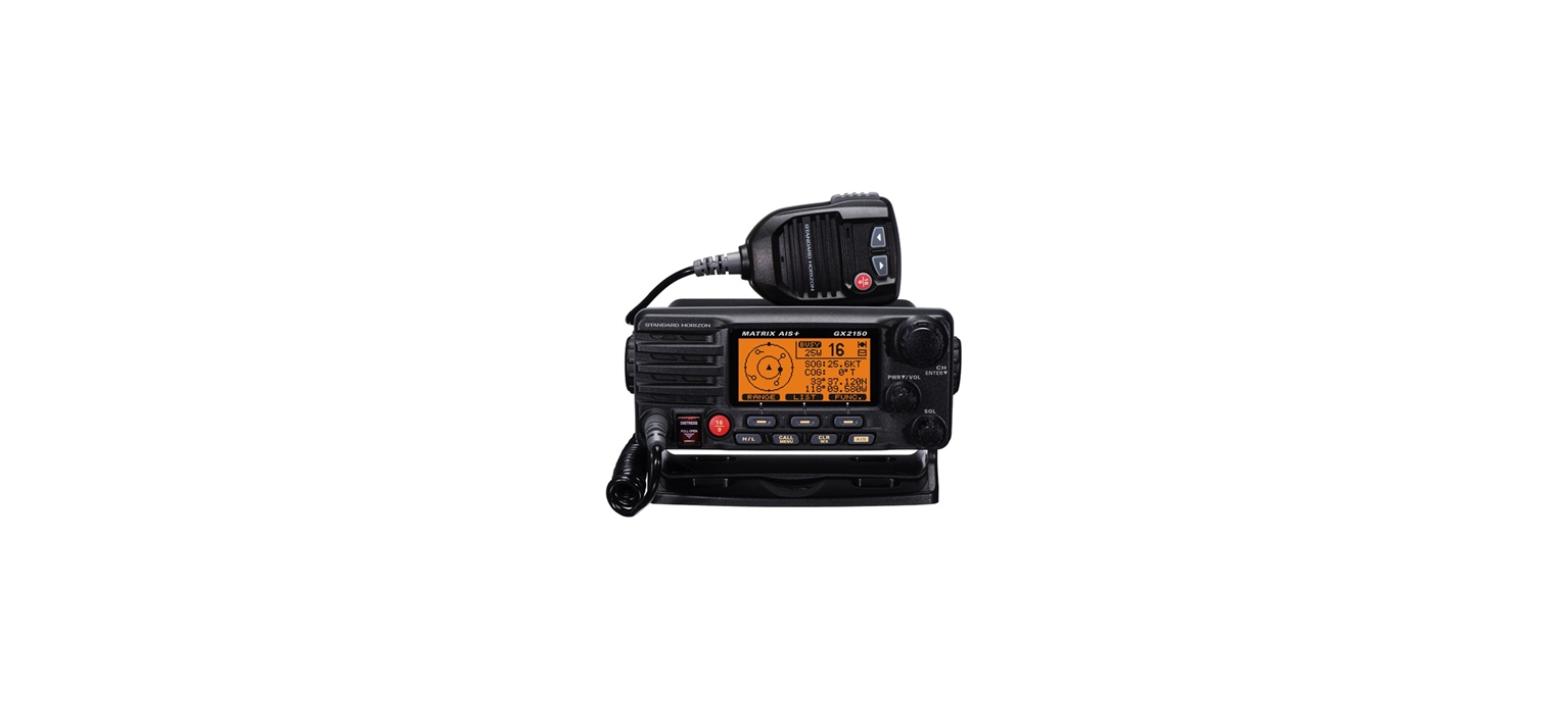 Standard Horizon GX2150 VHF GMDSS radijska postaja z DSC in AIS funkcijo na kanalu 16