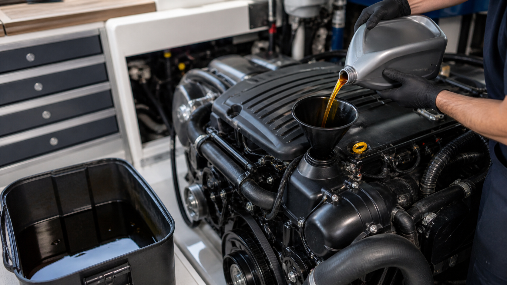 Izvenkrmni motor čolna